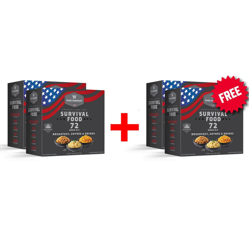 Buy Two 72 Hour Kits, Get Two FREE