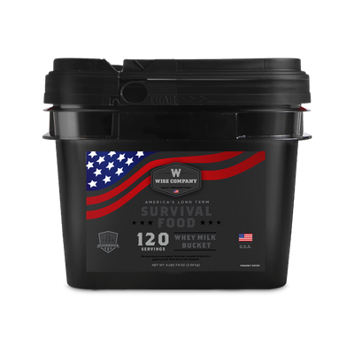 120 Serving Whey Milk Bucket Milk Wise Company