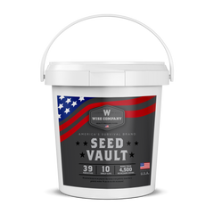 Heirloom Seed Vault - 39 Varieties - 4,500 Seeds  Wise Company Emergency Food