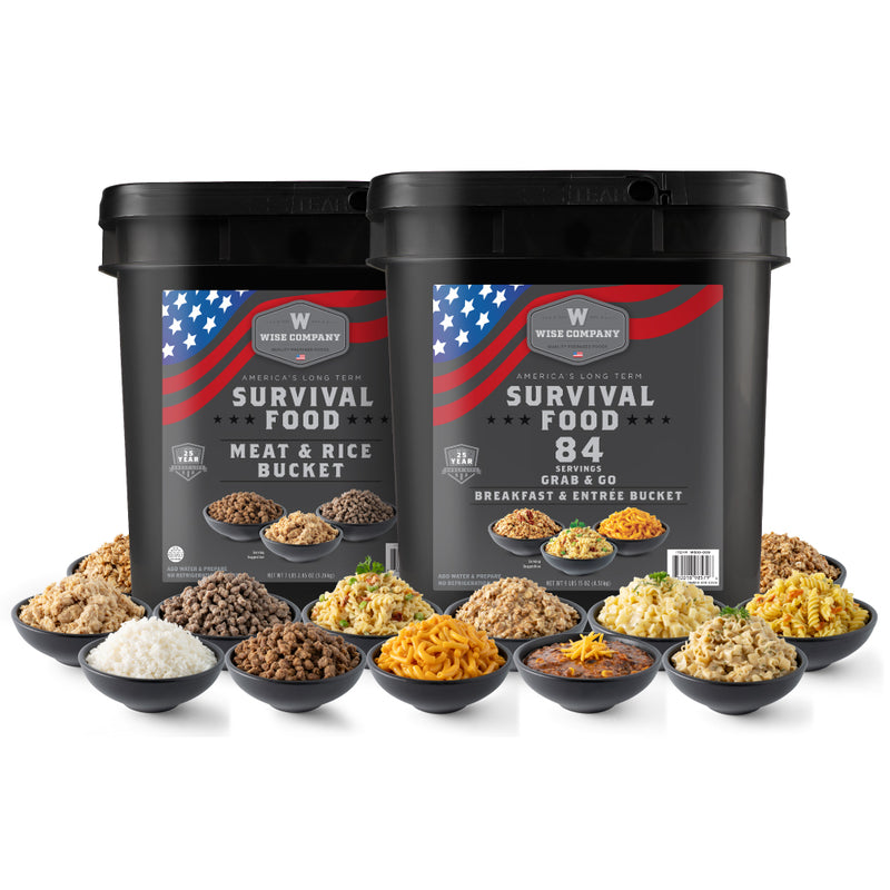 Buy an 84 Serving Bucket, Get a Meat Bucket Free