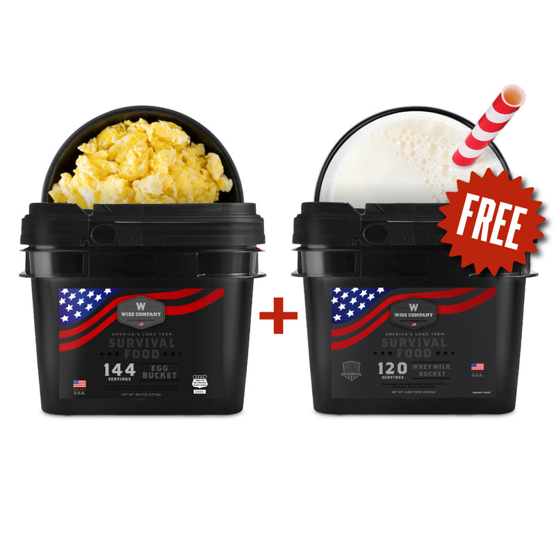 Buy an Egg Bucket, Get a Milk Bucket Free