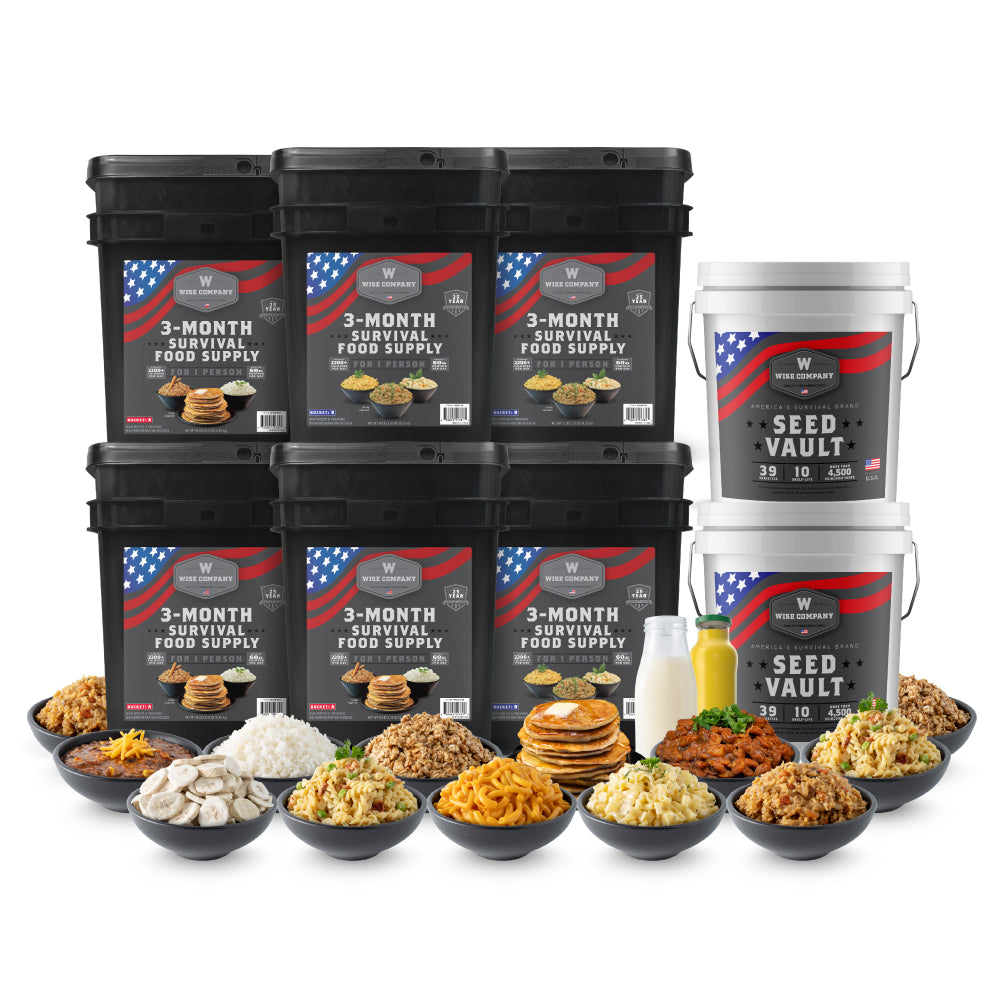 Buy a 3 Month Supply, Get 2 Seed Buckets Free