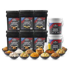 Buy a 3 Month Supply, Get 2 Seed Buckets Free