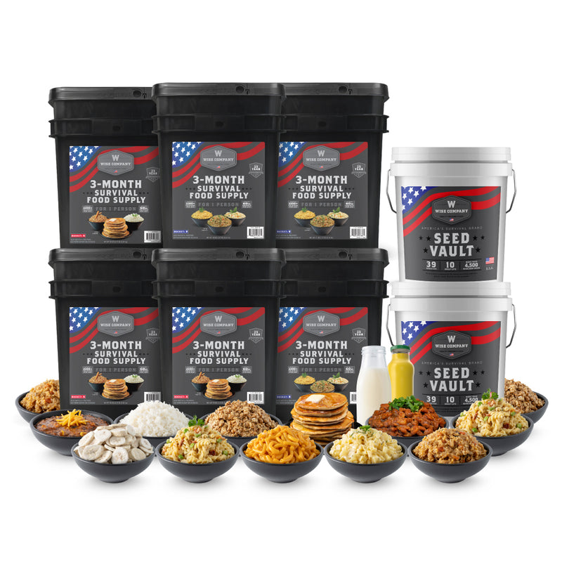 Buy a 3 Month Supply, Get 2 Seed Buckets Free