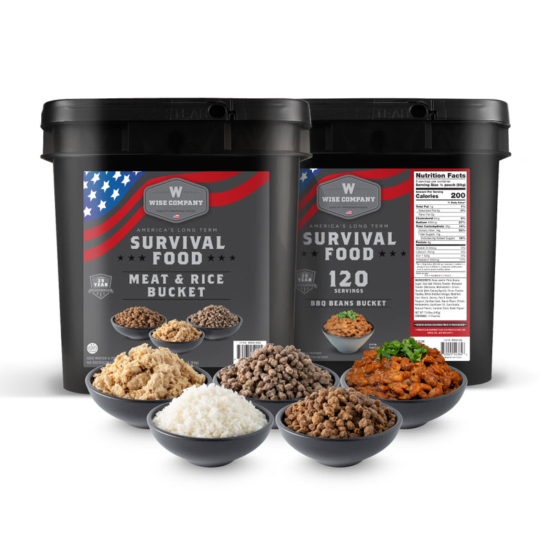 Buy a Meat Bucket, Get a BBQ Beans Bucket Free