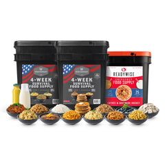 Buy a 4-Week Supply, Get a ReadyWise Entree & Beverage Bucket Free