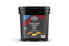 Buy 2, Get 2 Free - 60 Serving Entree Buckets  Wise Company Emergency Food   