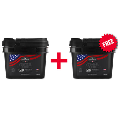 Buy 1 Get 1 Free 120 Serving Whey Milk Bucket