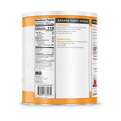 Orange Drink Mix - 86 Serving #10 Can  ReadyWise   