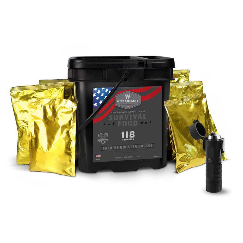 Calorie Booster Bucket & Plasma Lighter