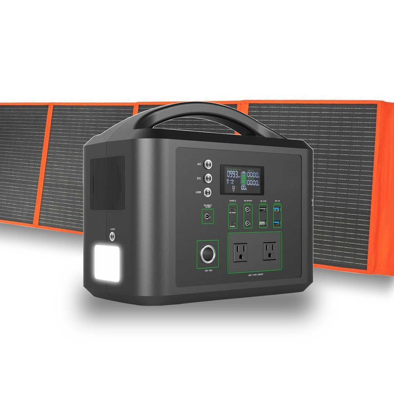 Generator And Solar Panel Bundle