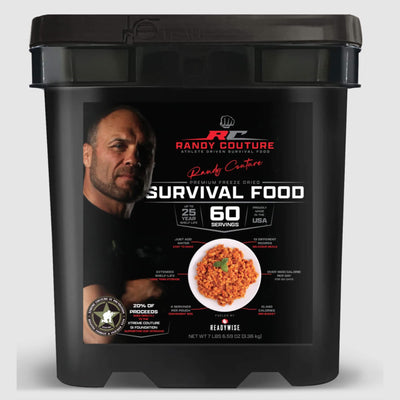 Randy Couture - 60 Serving Survival Food - Use Code RANDY10 for 10% Off!