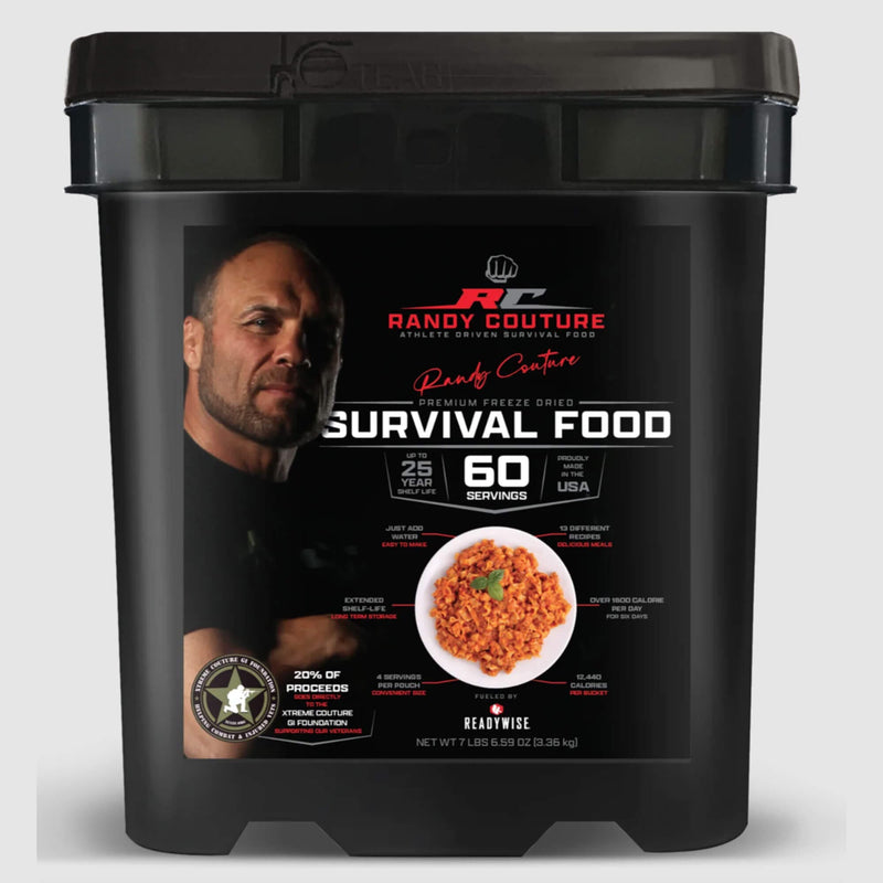 Randy Couture - 60 Serving Survival Food  Wise Company   