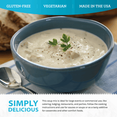 New England Clam Chowder Soup Mix - 17 Servings per Pouch