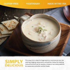 Potato Chowder Soup Mix - 18 Servings per Pouch  ReadyWise   