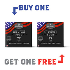 Buy One 72 Hour Kit, Get One Free!