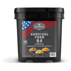 104 Serving Emergency Food Bucket + FREE 84 Serving Kit
