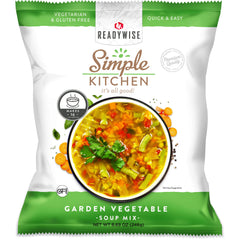 ReadyWise Simple Kitchen Garden Vegetable Soup Mix vegetarian gluten free pouch