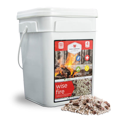 WiseFire 4 Gallon 240 Cup Fuel Source by InstaFire  Wise Company Emergency Food   