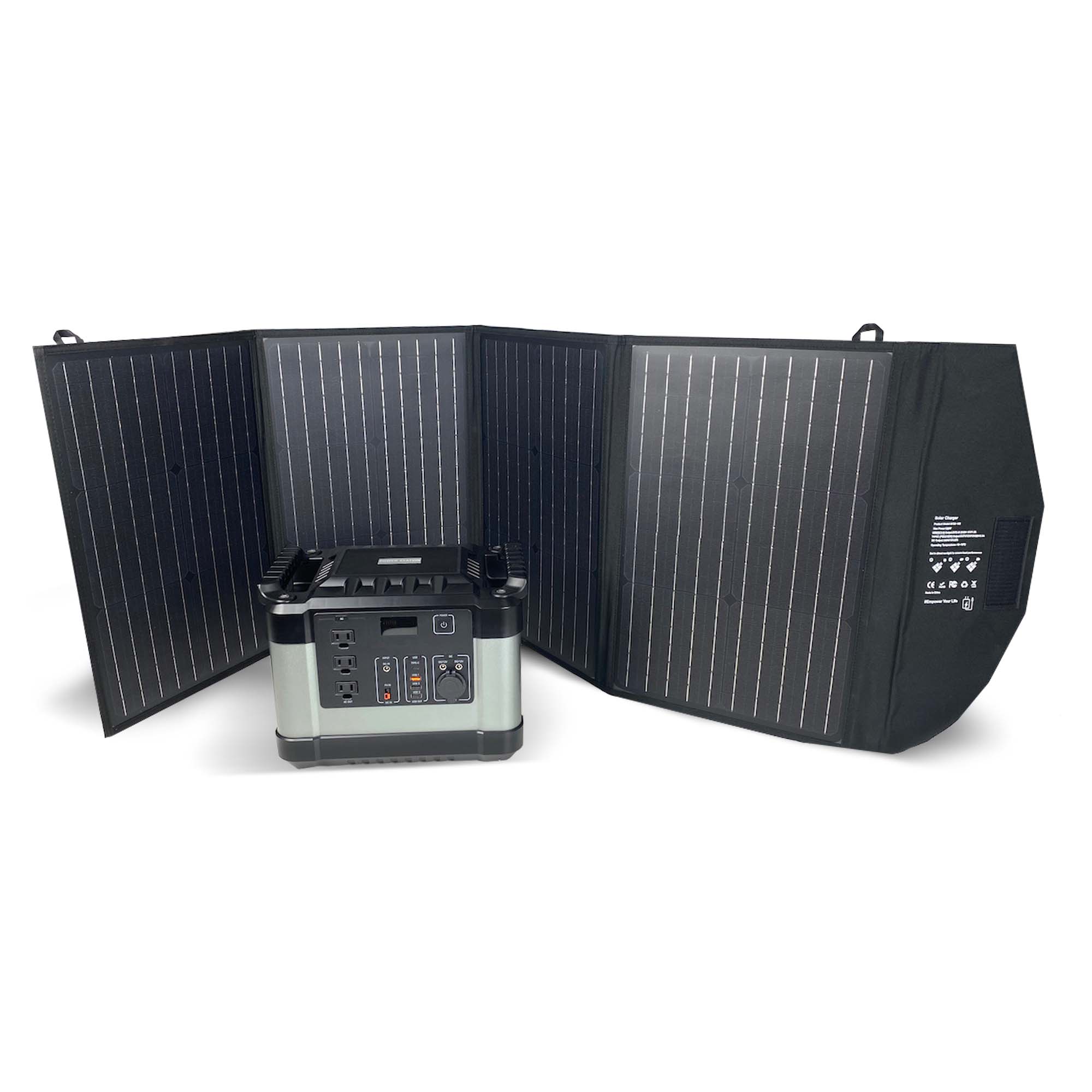 Generator and Solar Panel Bundle
