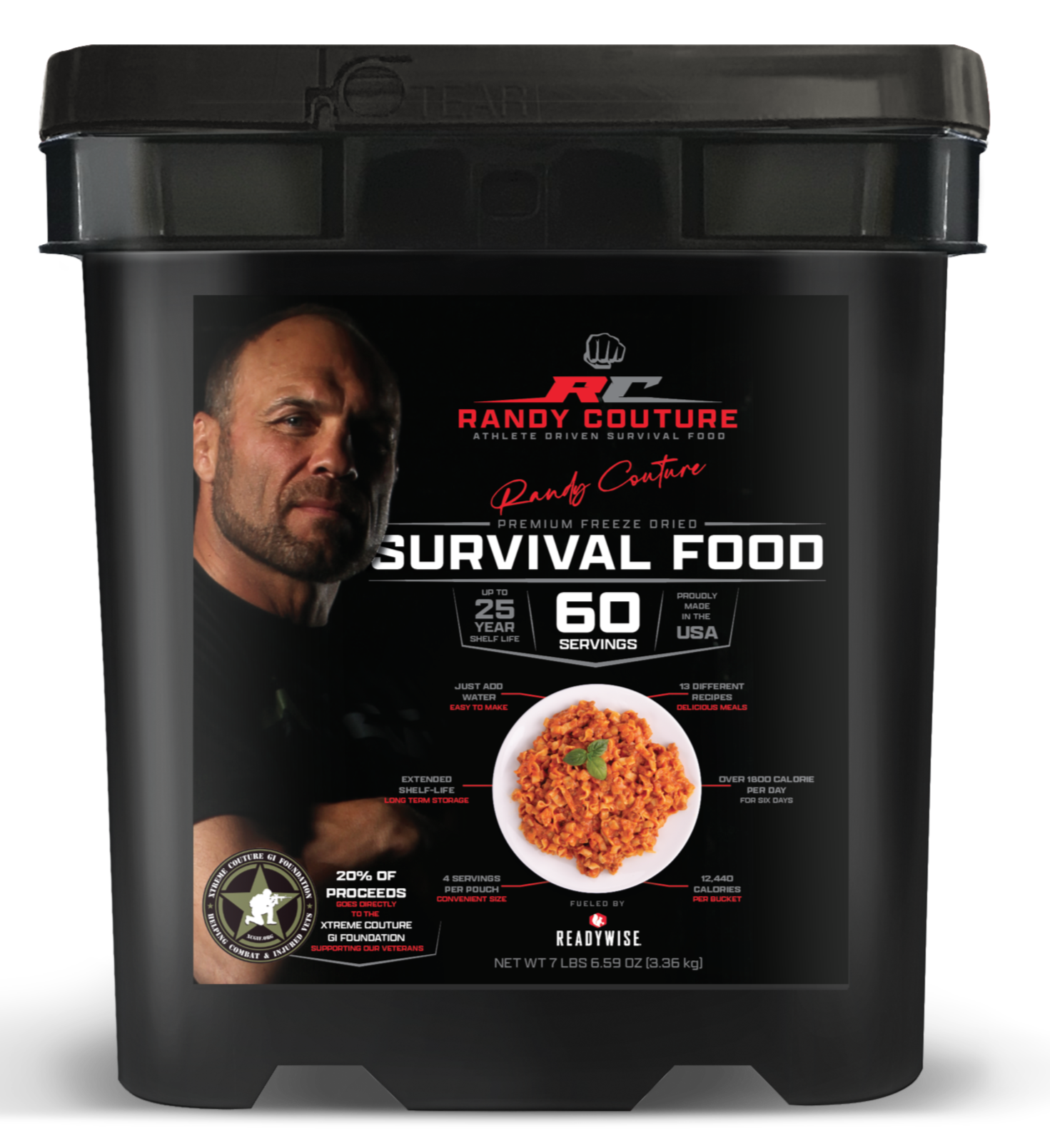 Wise Randy Couture 60 Serving Emergency Food