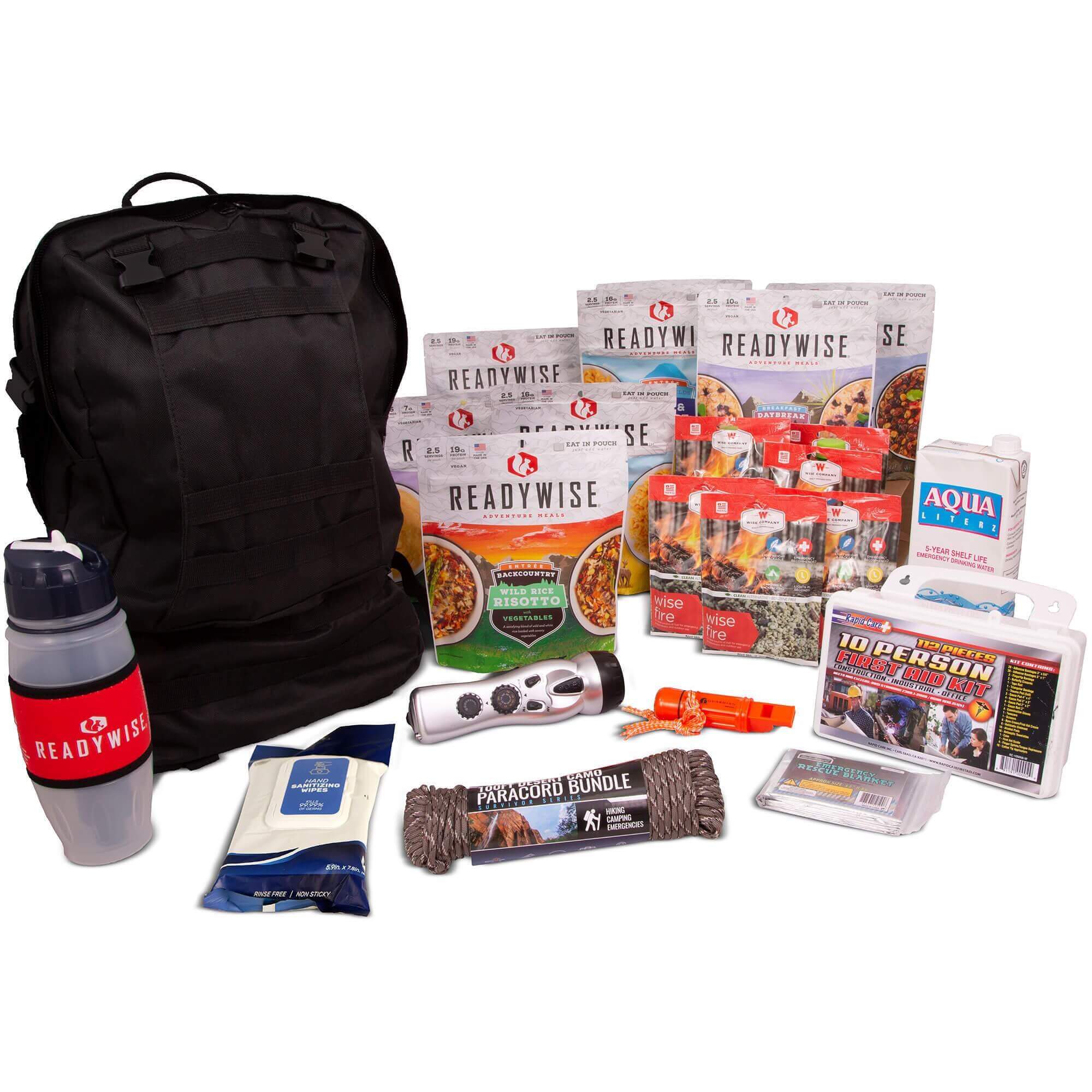 Complete 2-Day Emergency Survival Backpack