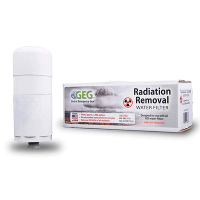 Radiation Removal Water Filter Kit for use with Wise Food Storage Buckets  Wise Company   